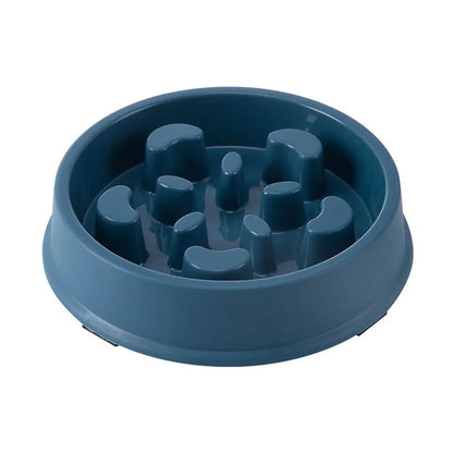 Pet Dog Slow Feeder Bowl Puppy Non Slip Puzzle Bowl Anti-Gulping Pet Slower Food Feeding Dishes Dog Bowl for Medium Small Dogs