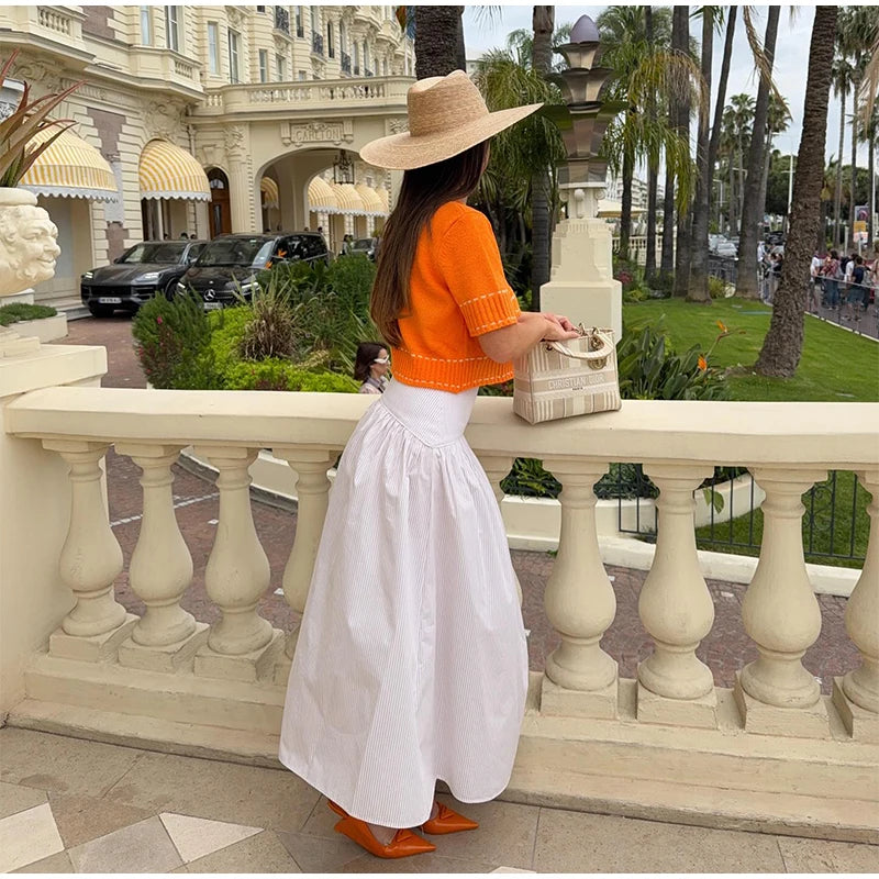 Elegant Unique Button Women's Cardigan Casual O-neck Knitted Single Breasted Sleeveless Blouse Female Summer Lady Office Wears