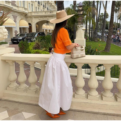 Elegant Unique Button Women's Cardigan Casual O-neck Knitted Single Breasted Sleeveless Blouse Female Summer Lady Office Wears