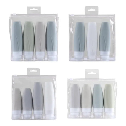 New Leak Proof Travel Bottles Set Travel Containers for Travel Size Toiletries Portable Quart Bag Storage Shampoo Lotion