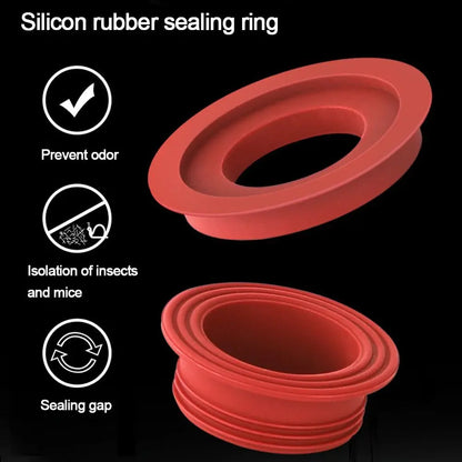 Universal Fast Drainage Floor Drain Core Bathroom Sewer Seal Leak Anti Odor Floor Strainer Plug Floor Shower Drain Stopper