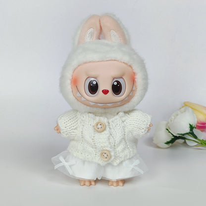 Labubu 3.0 Big in Energy Series – Labubu Bear Sweater & Flanged Hat Set – Combining Fashion and Cuteness – Labubu Outfit