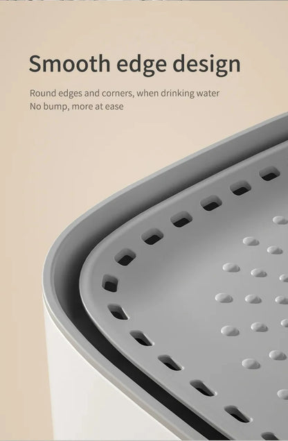 3L Auto Cat Water Fountain with Filter Quiet USB Electric Large Capacity Recirculating Cat Fountain Water Dispenser for Cats