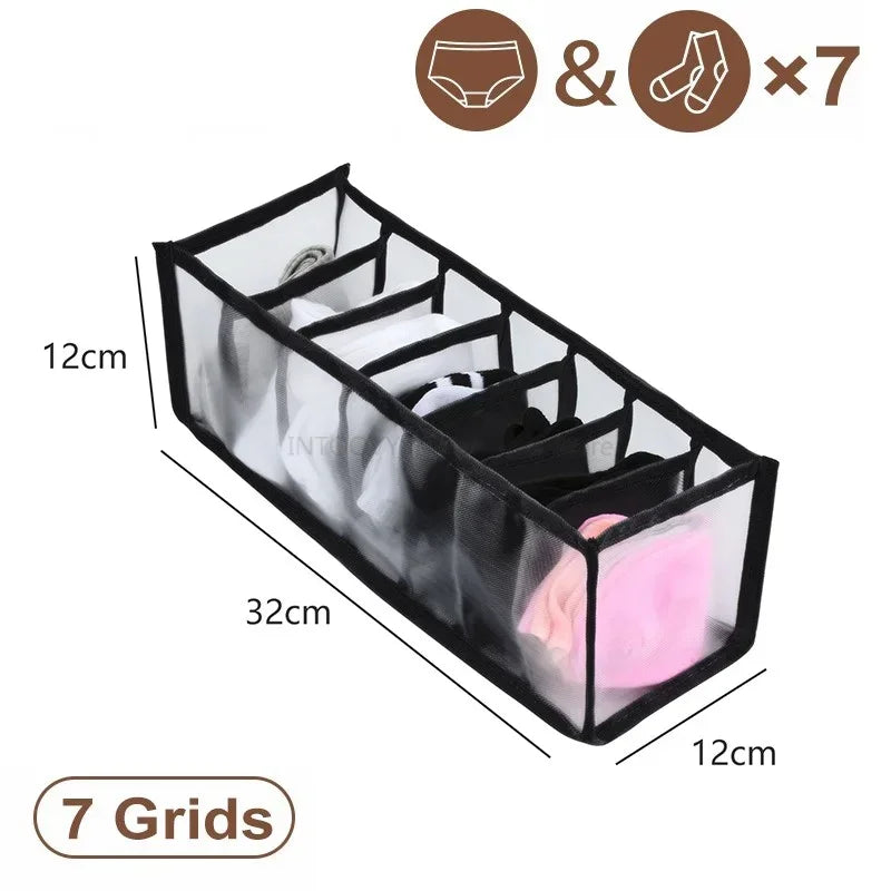 Closet Organizer Underwear Organizer For Wardrobe Clothes Organizers Cabinets Drawer Organizers Bra Socks Storage Organizer Box
