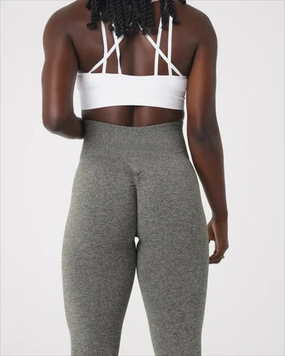 Speckled Scrunch Seamless Leggings Women Soft Workout Tights Fitness Outfits Yoga Pants Gym Wear