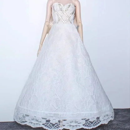 Elegant Doll Party Clothes High Quality Fashion 10 Styles Plush Coat Casual Wears Doll Dresses 11.5