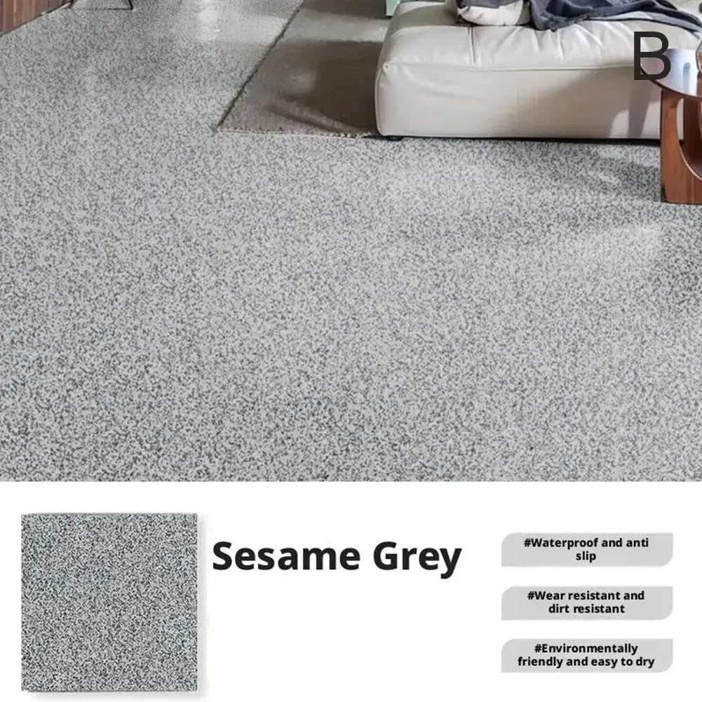 High-Gloss Marble Effect Epoxy Floor Coating, Louis Floor Floor Paint, Paint, Forest Epoxy Paint, Floor Garage Waterproof P1W1