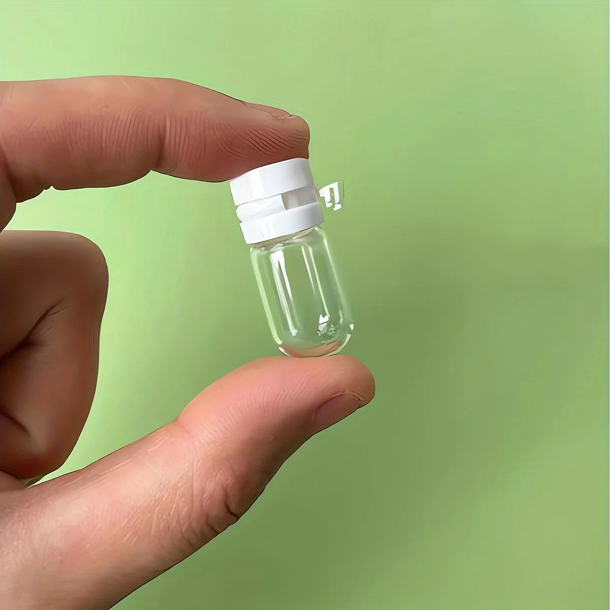 10pcs Leakproof Travel Bottle for Makeup Remover and Lotion-Transparent Portable Dispenser with Flip,RFID Blocking