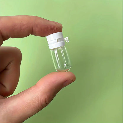 10pcs Leakproof Travel Bottle for Makeup Remover and Lotion-Transparent Portable Dispenser with Flip,RFID Blocking