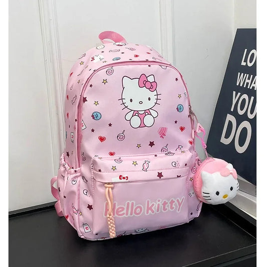 Fashion Student Backpack Cartoon Print Cute Large Capacity Backpack Fashion Student Backpack