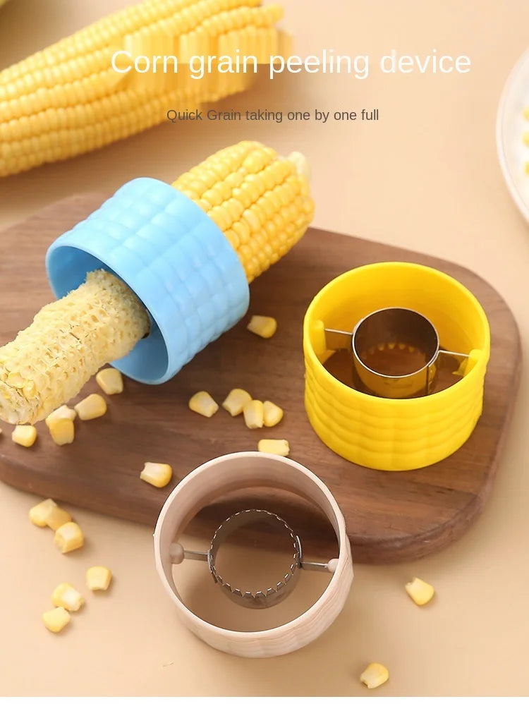1PC Rotary Corn Peeler Planed Corn Kernel Separator Household 304 Stainless Steel Corn Thresher Kitchen Gadget Free Shipping