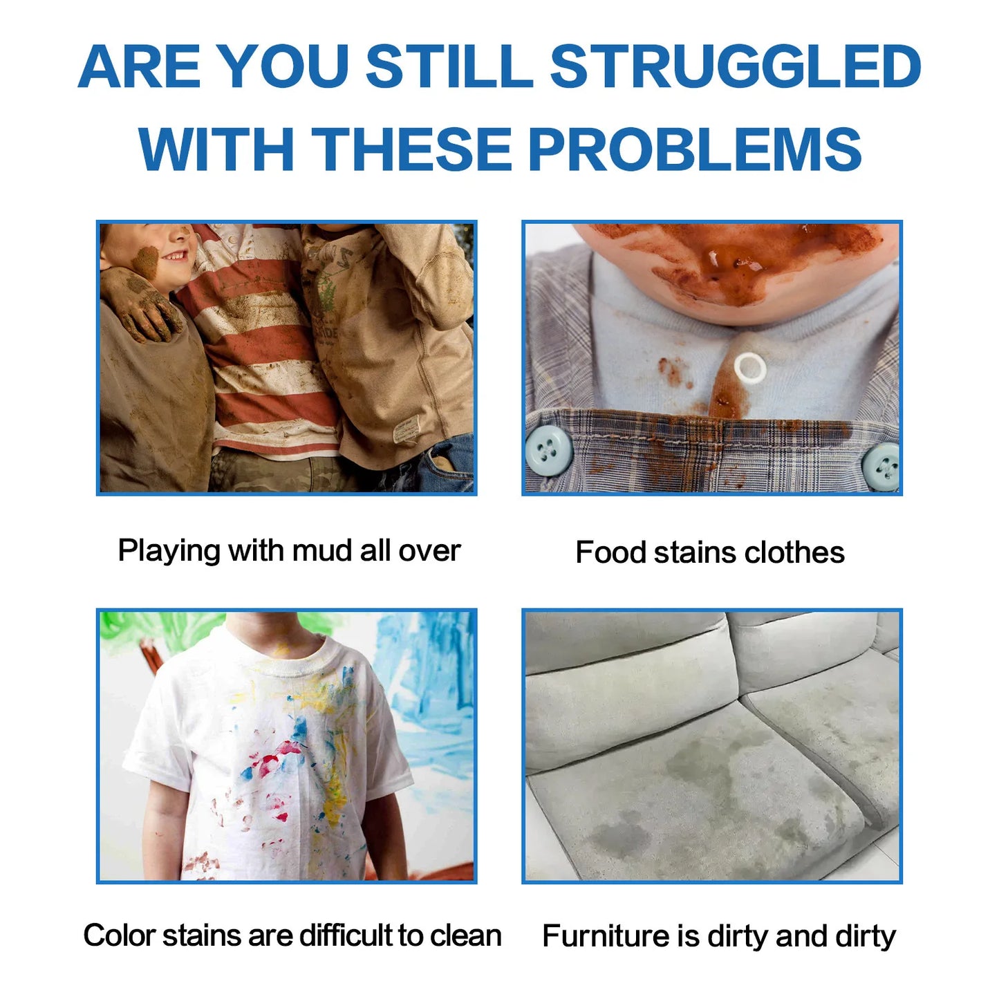 Stain Remover Spray Portable Stain Treater for Laundry Fabric Oil Remover Effective Laundry Spray for Food Pet Candle Stains