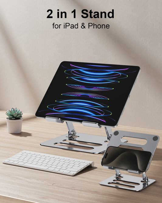 laptop stand Adjustable Mini Laptop bracke Desk Folding Stand Desktop Holder Compatible For Macbook Laptop PC Accessories