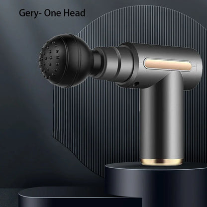 Portable Quiet Massage Gun  Ultra Small & Quiet Muscle Massage Gun USB Charging- for Home Gym Outdoors With one head