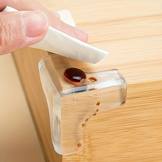 20Pcs Furniture T-Shaped Edge Protection Corner Anti-Collision Corner Table Corner Transparent Anti-Collision Anti-Collision Corner Protector Furniture Corner Protector Soft Corner