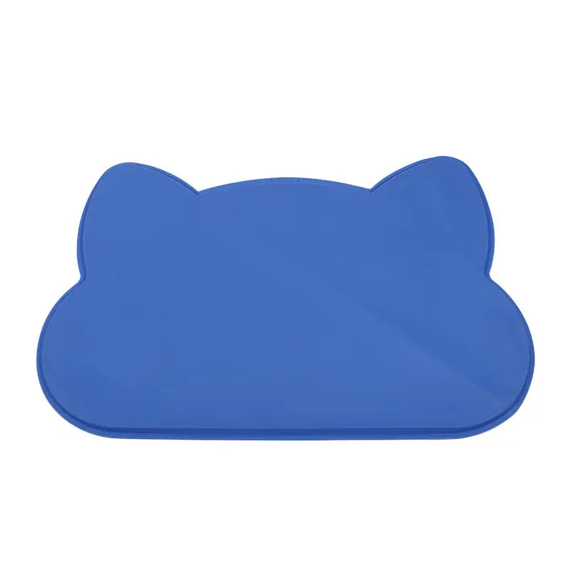 Silicone Pet Feeding Dog Cat Bowl Food Mat Non-Stick Waterproof Pet Food Feeding Pad Puppy Feeder Tray Water Cushion Placemat