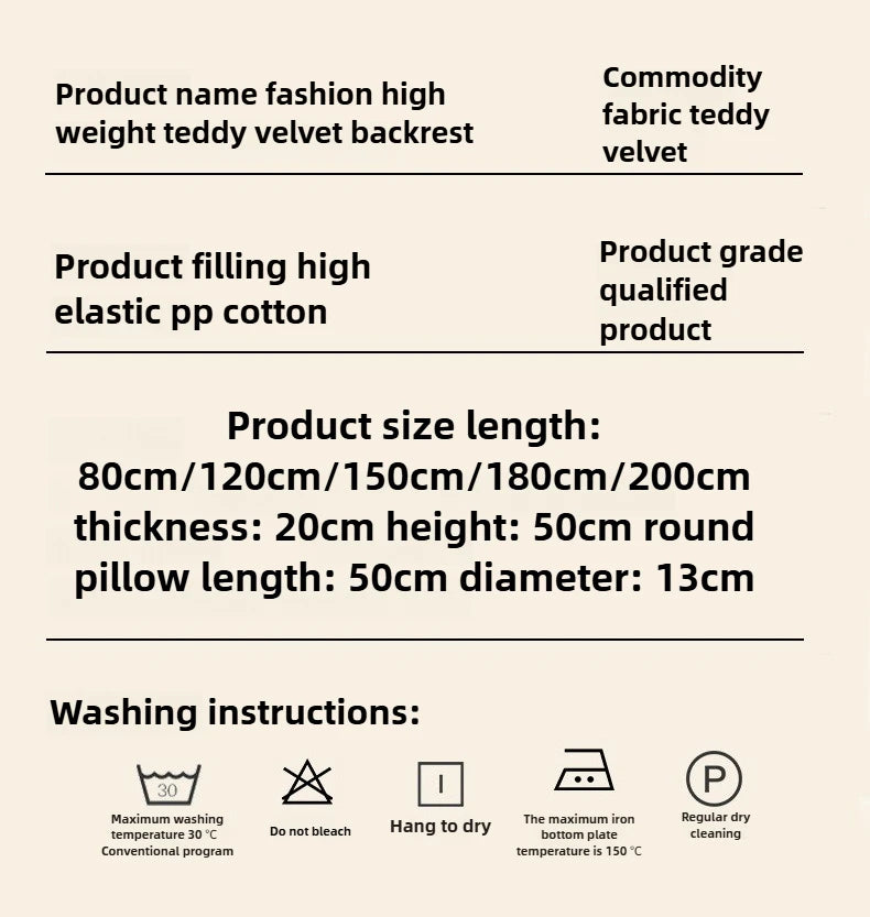 Headboard Pillow Lambswool Triangle Cushion Backrest Pain Relief Sofa Waist Cushion Wedge Sleeping Pillows for Bed Decorative 이불