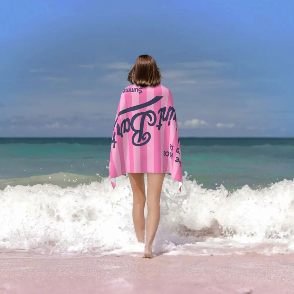 S-Saint B-Barth Beach Towel for Adults – Soft, Absorbent, and Lightweight for Travel