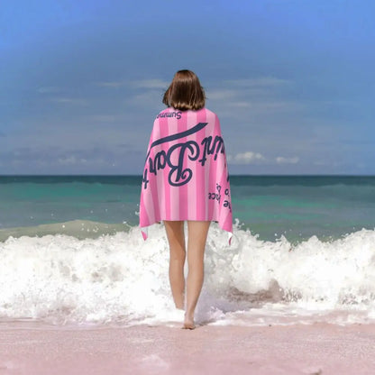 S-Saint B-Barth Beach Towel for Adults – Soft, Absorbent, and Lightweight for Travel