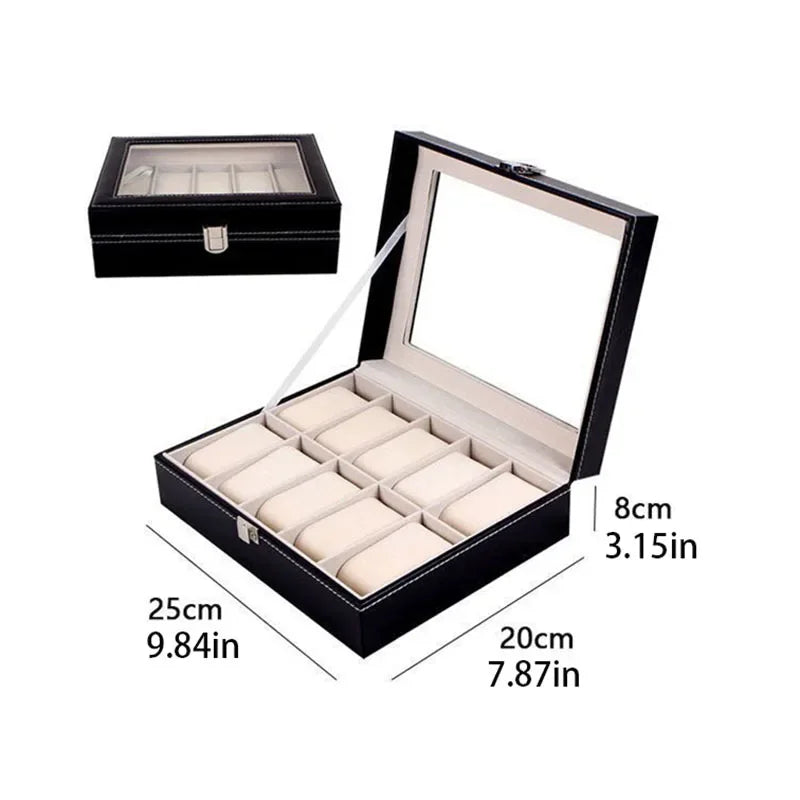 Simple Watch Storage Box, PU Leather Watch Box, Watch Storage Box, Watch Display Box, Watch Storage Box, Watch Collection Box