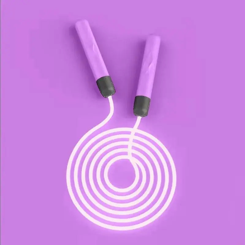 652D Skipping Rope Fitness Adjustable Night Glowing Skip Rope Exercise LED Jump Rope