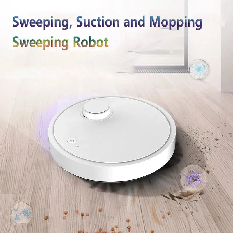 Upgraded 3-in-1 Robot Vacuum Cleaner Wireless Automatic Ultra-Thin Smart Sweep Mop Wet/Dry Vacuum Smart Home Robot Cleaners