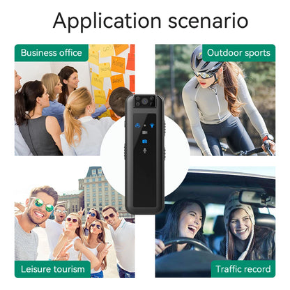 HD1080P Mini Camera Full HD Night Vision Camera Invisible Motion Camera Portable Outdoor Digital Video Recorder Back Clip Camera