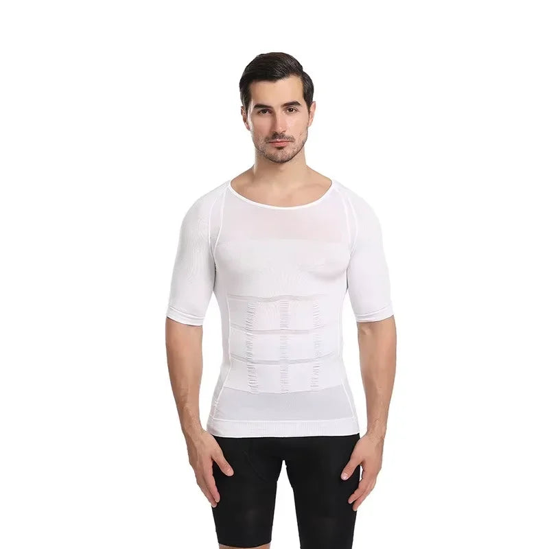 Men's shapewear Seamless body shapewear Stress Reduction Exercise belly tightening underwear Functional vests