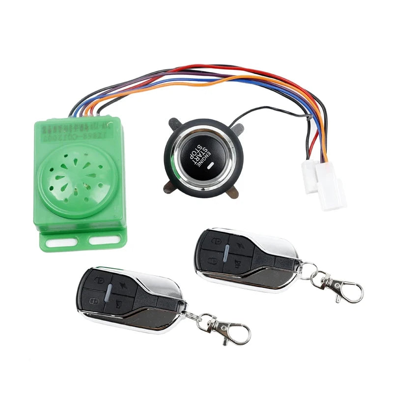 Motorcycle accessories Alarm Accessories One-button Start Anti-theft Device Remote Control Lock Electric Scooter Key