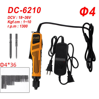 New Industrial Electric Screwdriver Adjustable Torque Electrical Powerful Impact Hand Drill Multifunctional Tools Drill Driver
