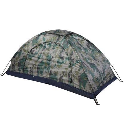 Camping Tent Fishing Tent Leisure Tent Outdoor Single Person Leisure Windproof Tent for Camping Fishing Climbing Camouflage