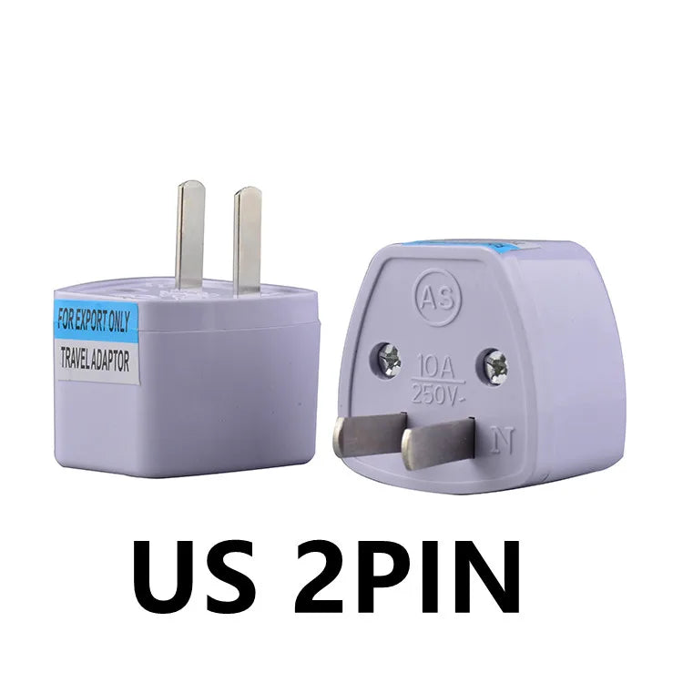 Worldwide Universal International Converters Travel Adaptor Wall AC Power Plug Adapter for USA EU UK