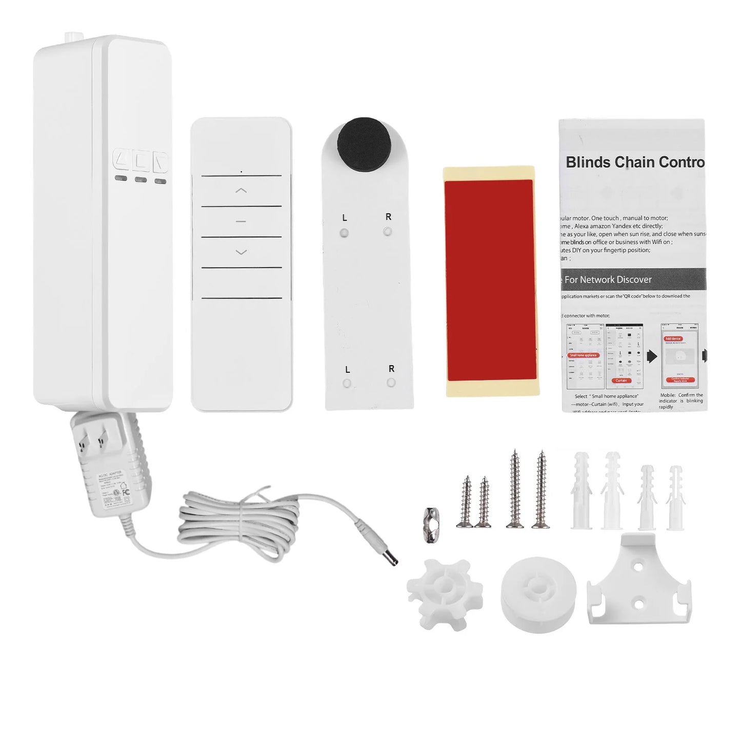 Smart Automatic Curtain Opener Remote Controller TY WiFi Smart Curtain App/Timer Voice Control Automatic Curtain Opener A Closer