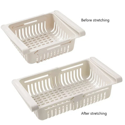 Hanging Kitchen Organizer Refrigerator Egg Fruit Storage Box Drawer Baskets Kitchen Accessories Fridge Organizer Shelf