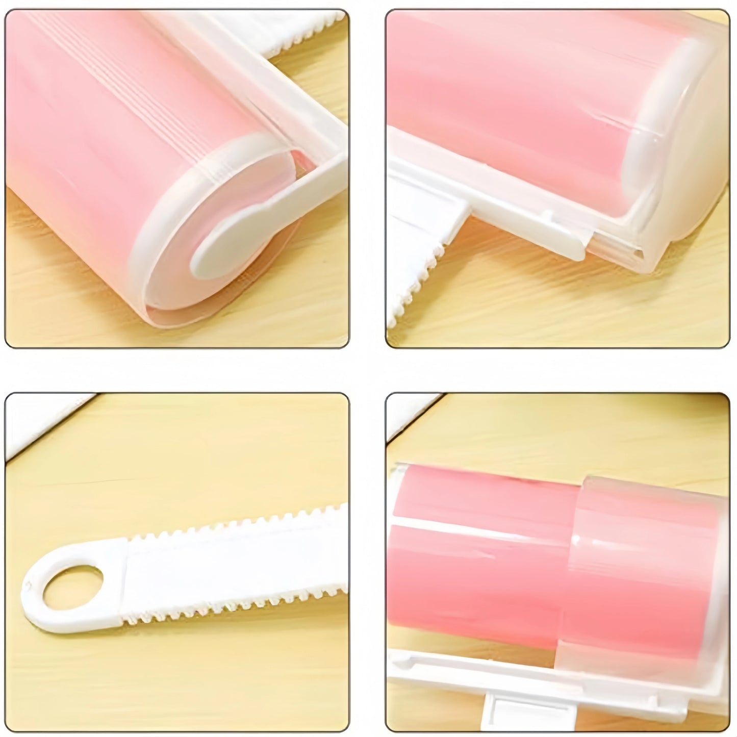 1 PC Washable Clothes Hair Sticky Roller Reusable Portable Home Clean Pet Hair Remover Sticky Roller Carpet Sofa Dust Collector