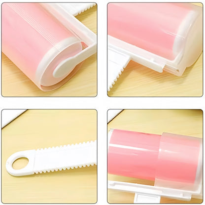 1 PC Washable Clothes Hair Sticky Roller Reusable Portable Home Clean Pet Hair Remover Sticky Roller Carpet Sofa Dust Collector