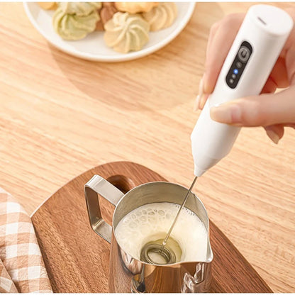 1 pc Electric Milk Frother Handheld Egg Beater Foamer Coffee Maker Electric Blender Mixer Mini Portable Blender Kitchen Tool