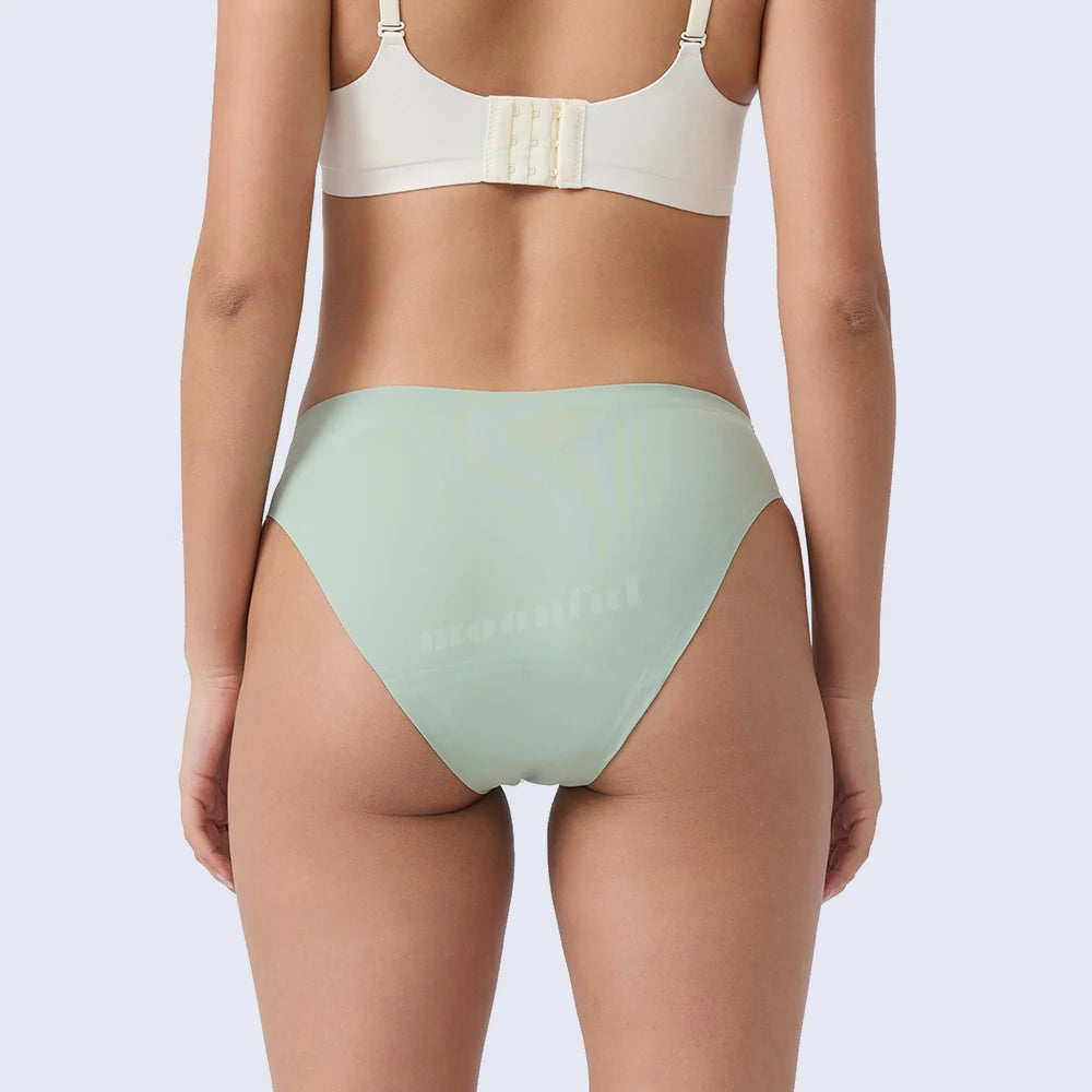 Menstrual Panties Women Leak proof Menstrual Period Underwear Ice Silk Menstruation Panties Menstrual Cycle Absorbent Underwear