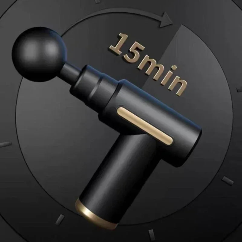 2025 Portable Fascia Gun Deep Tissue Massage Mini Lightweight and Adjustable Speed Massage Equipment Suitable for the Whole Body