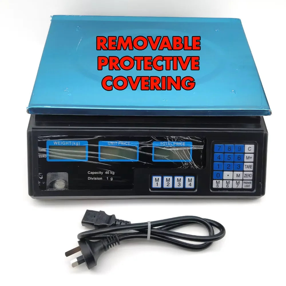 KegLand Grain Digital Scales - 40kg  Kitchen  Fruit Supermarkets  Beer Brewing  Equipment