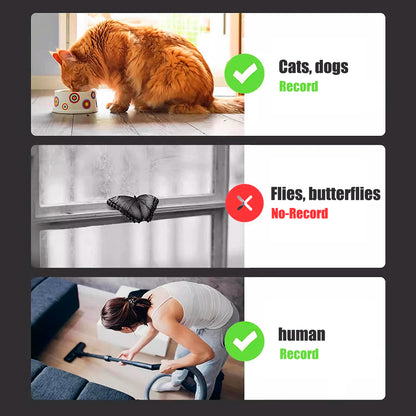 1080P Solar Mini Camera Wifi Recharge Battery Indoor PIR Human Detection Wireless CCTV Surveillance IP Home Alarm Video Cameras