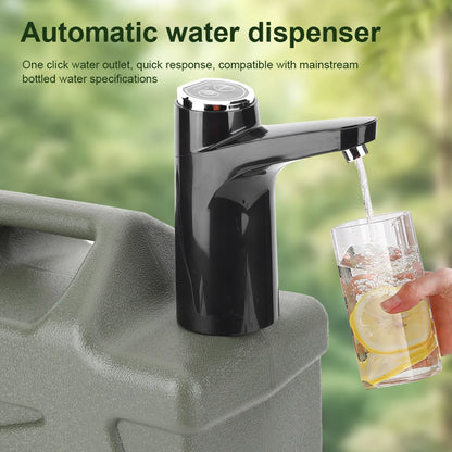 Electric Water Pump USB Rechargeable Portable Water Dispenser Wireless Water Pumping Device for Camping Water Tank