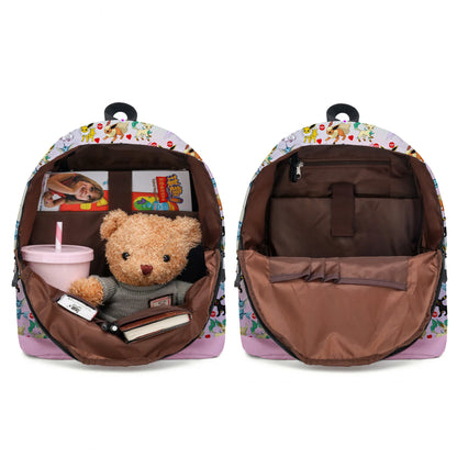 Pokemon Pikachu School Bags Backpacks Anime Kids Bags Kawaii Big Capacity Travel Bag Teenagers Schoolbag Girls Boys Rucksacks