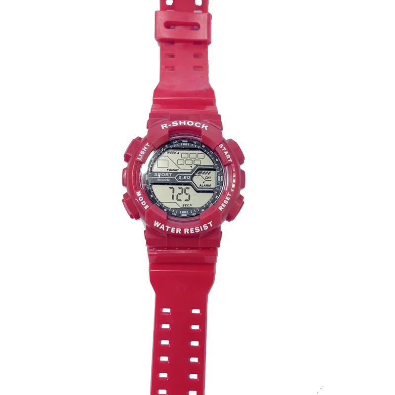 Multi-function electronic watch electronic outdoor luminous waterproof LED electronic watch