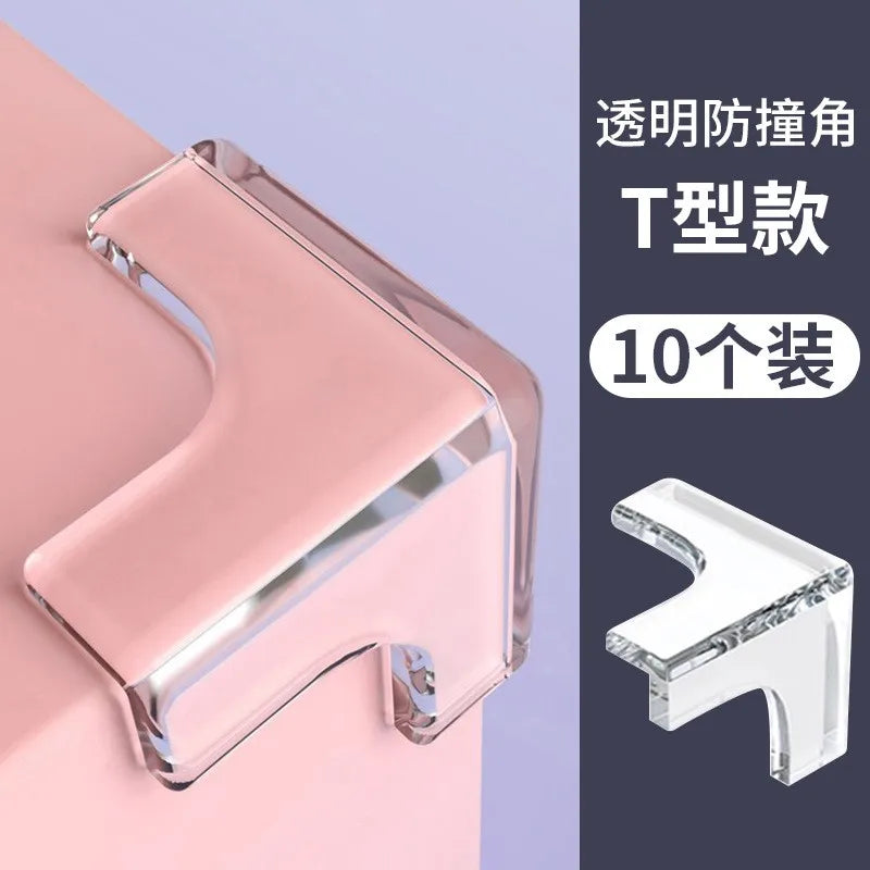 4/10pcs Table Corner Protectors Furniture Corner Guards Clear Children Anti Collision Edge Guards Baby Safety Table Edge Covers