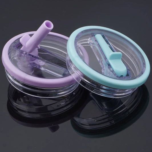 Spill-proof Cup Cover for Stanley 40oz Replaceable Environmental Protection Cup Cover Creative Spiral Straw Cover Cup Accessorie
