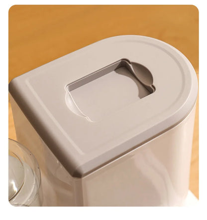 Pet automatic drinking water feeder Integrated large capacity dry and wet separation Ceramic bowl Stainless steel bowl