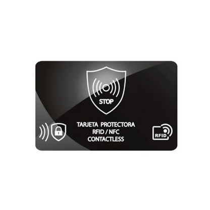 A99E-Anti-Theft RFID Blocking Card Holder 30Pcs NFC Shield Case IC Bank Card Protection Secure Wallet Blocker