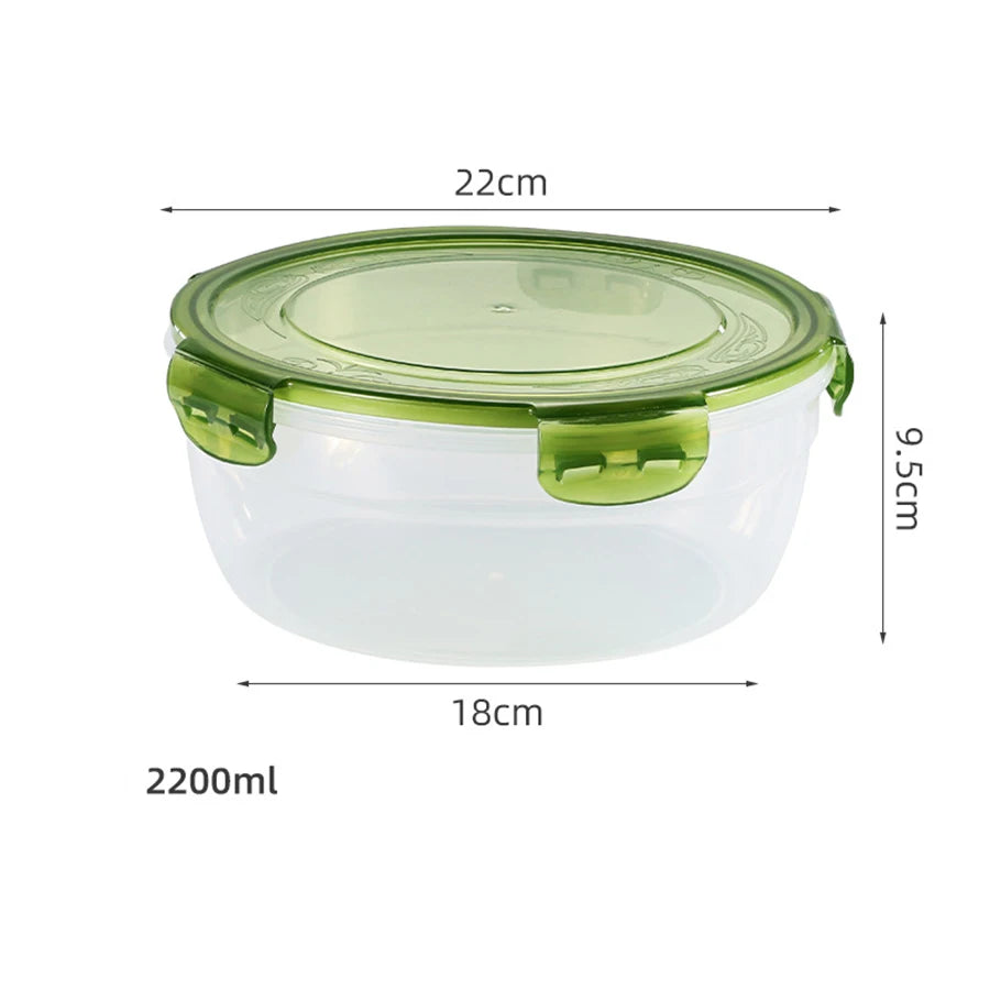 Fridge Organizer Food Storage Containers Fresh Fruit Refrigerator Storage Box Snack Sealed Jar Lunch box Kitchen organizer