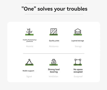 Kitchen shelf, floor standing multi-layer product collection, household pot seasoning shelf, fruit and vegetable bowl and dish s